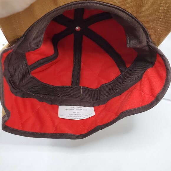 VTG Carhartt Trapper Hat Insulated Elmer Fudd Duck Canvas Men’s SZ Large USA - Picture 7 of 9